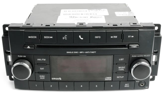 AM/FM CD Radio with XM, Aux Input for