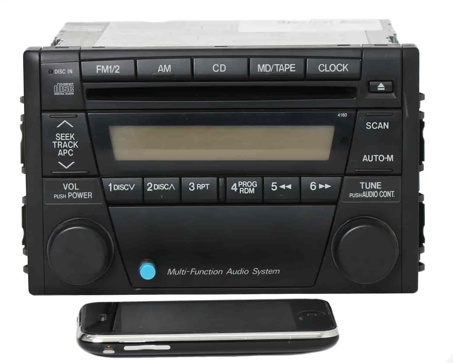 Replacement Radio w/Bluetooth for 2001-2002 Mazda 626