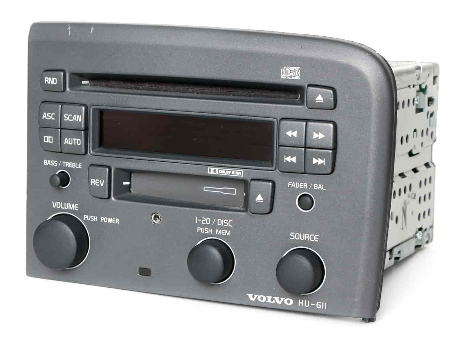 Replacement Radio w/Auxiliary Input for 1999-2004 Volvo 80 Series