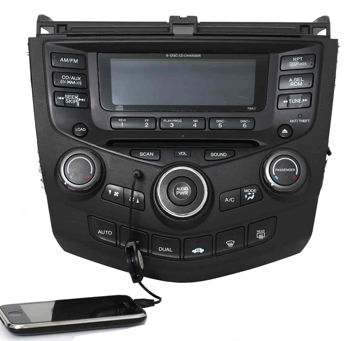 Replacement Radio w/Auxiliary Input for 2004-2007 Honda Accord