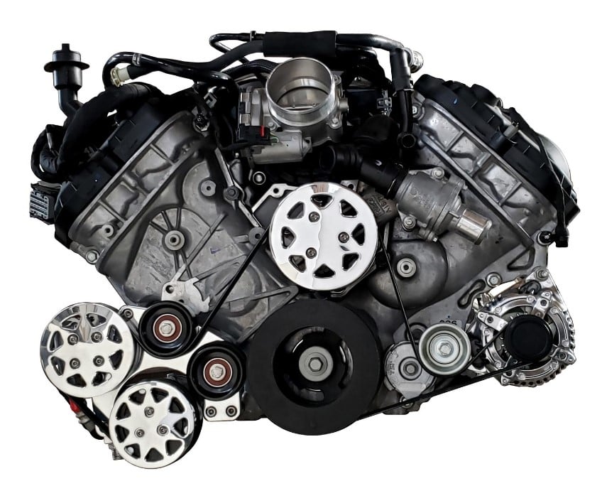 Serpentine Belt Front Drive System for Ford Coyote