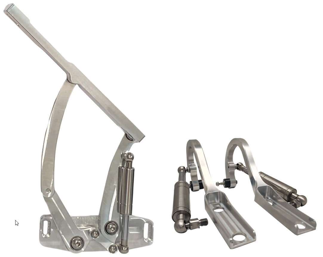 THHH-6769CAM Aluminum Trunk and Hood Hinge Package for