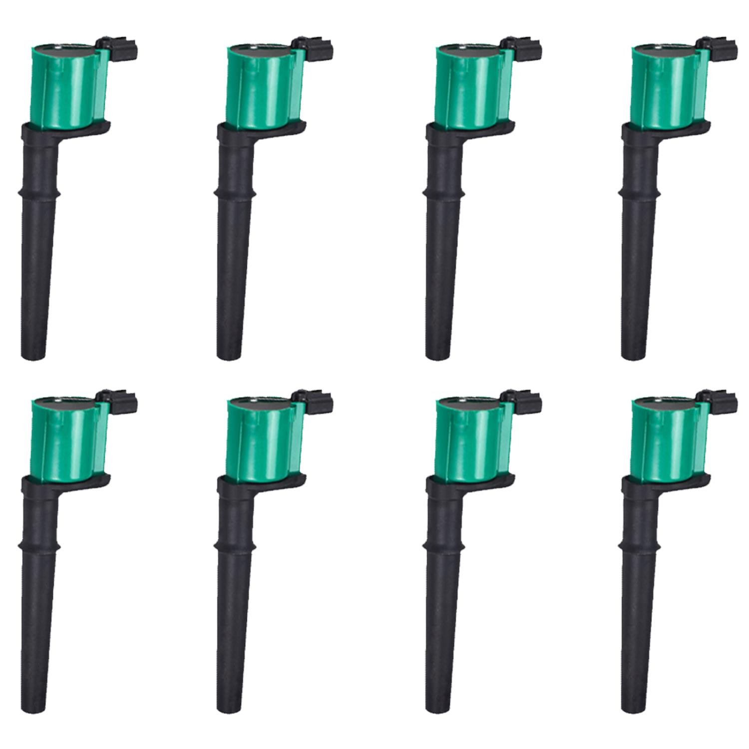 High-Performance Ignition Coils for 2000-2004 Lincoln Navigator [Green]
