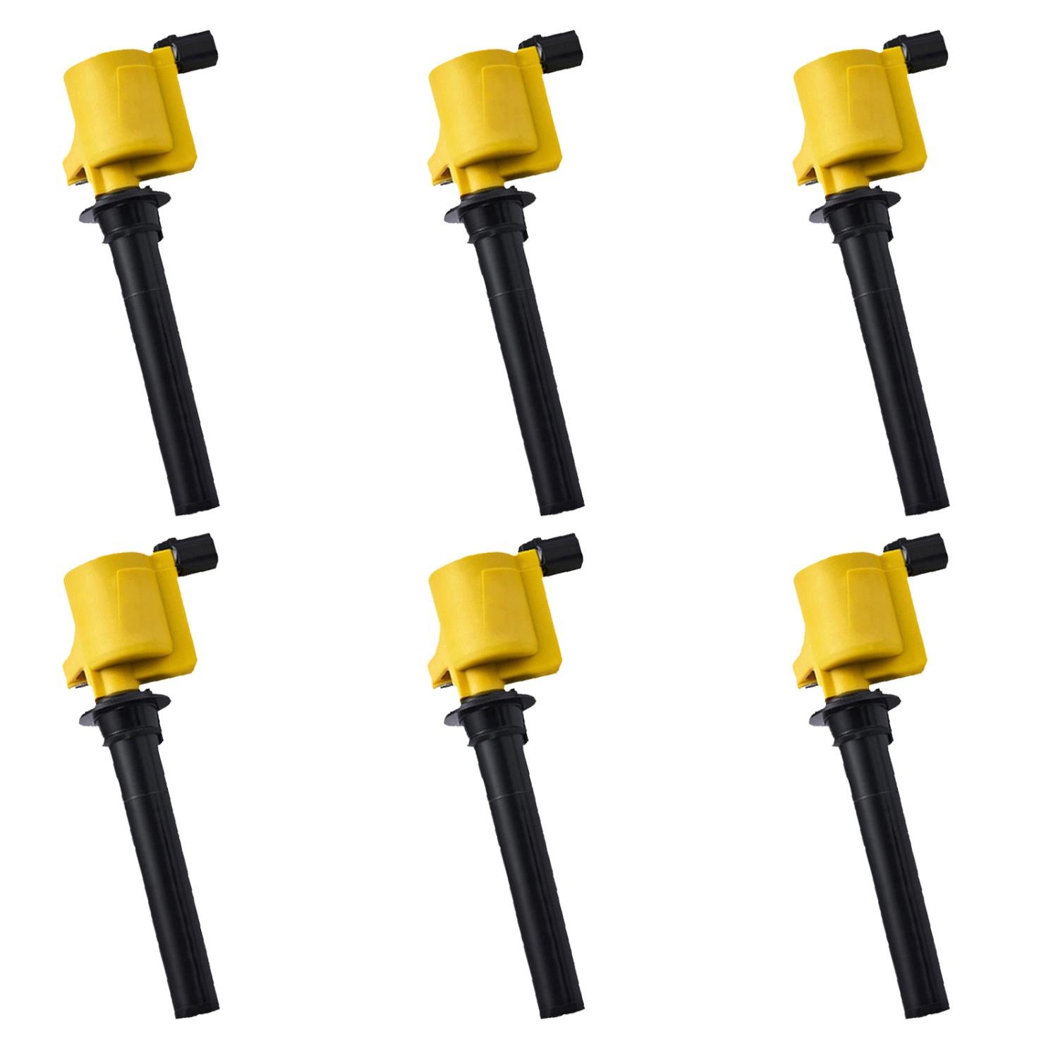 High-Performance Ignition Coils for Mercury Mariner/Montego/Sable [Yellow]