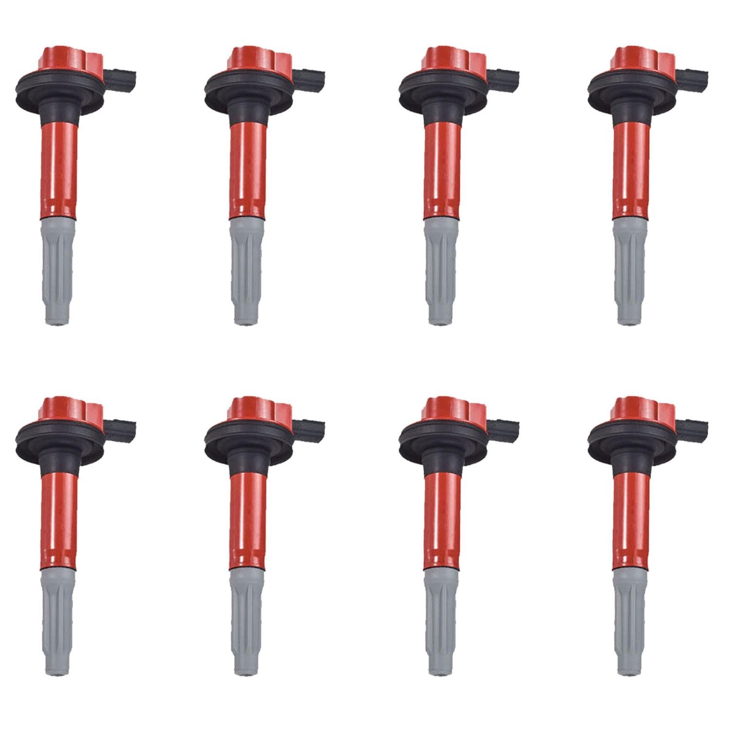 High-Performance Ignition Coils for Ford F-150 5.0L [Red]
