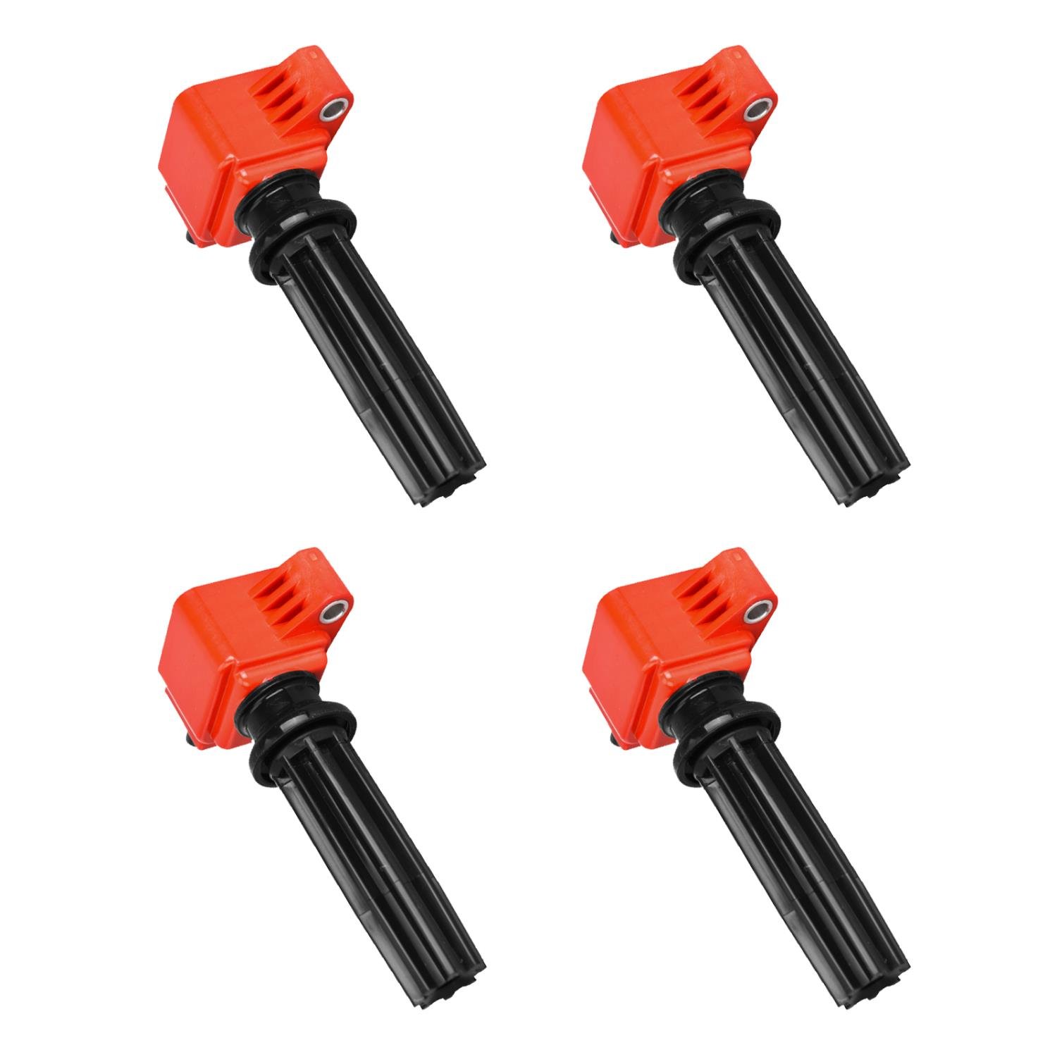 High-Performance Ignition Coils for 2012-2018 Ford Focus [Red]