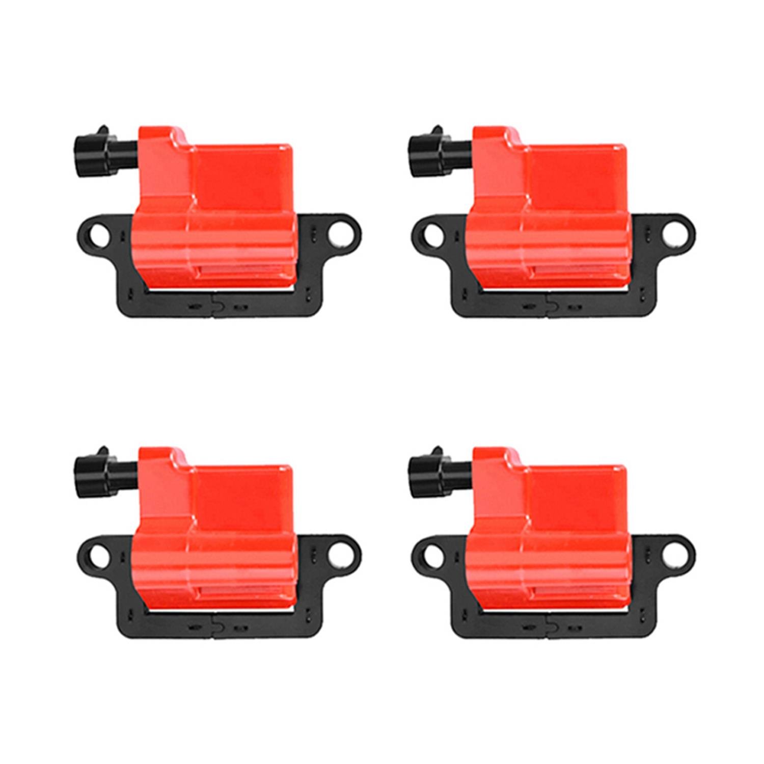 High-Performance Ignition Coils for Chevrolet Tahoe, GMC Yukon [Red]