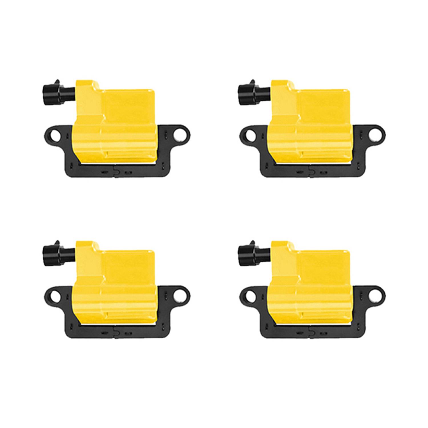 High-Performance Ignition Coils for Chevrolet Tahoe, GMC Yukon [Yellow]