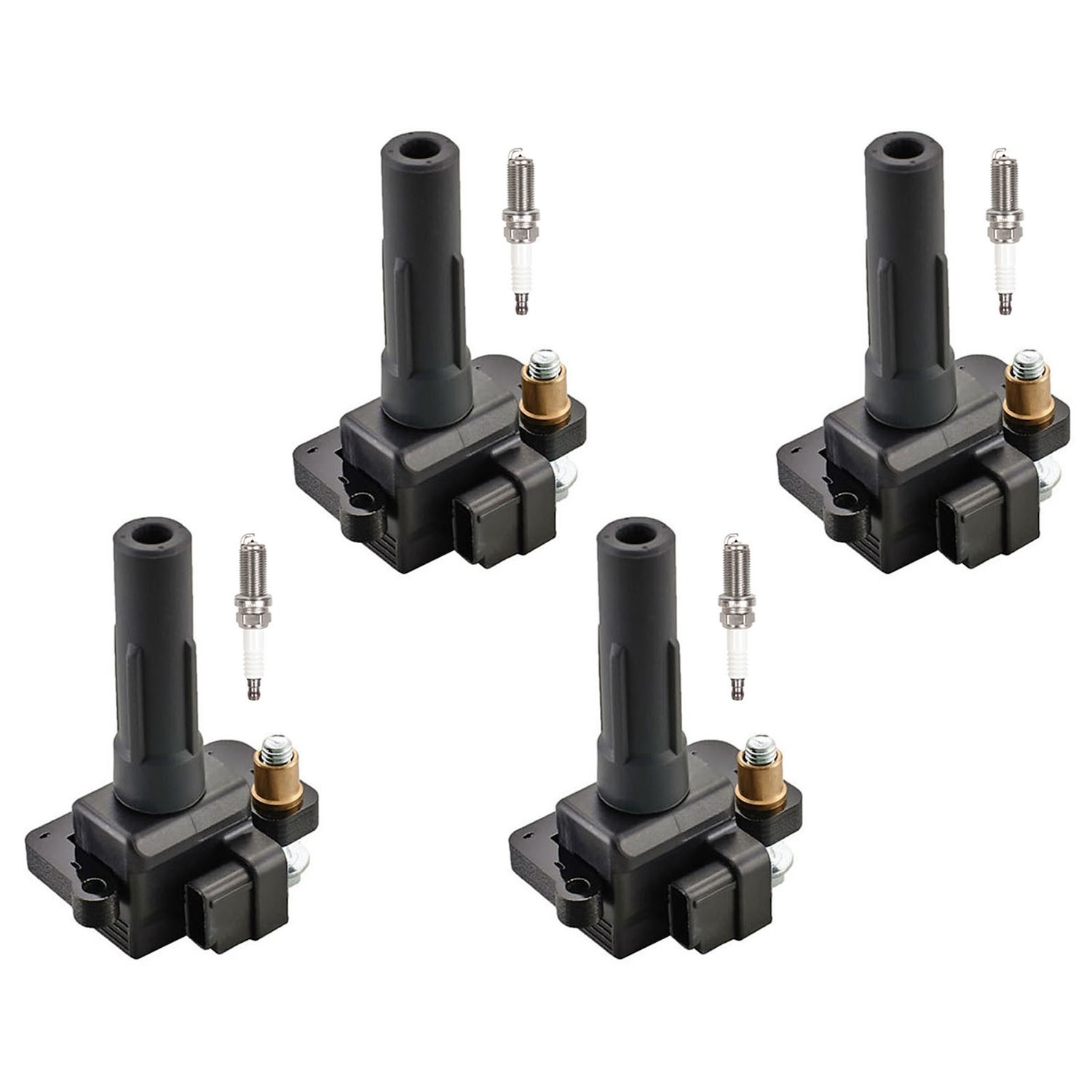 OE Replacement Ignition Coil and Spark Plug Kit,