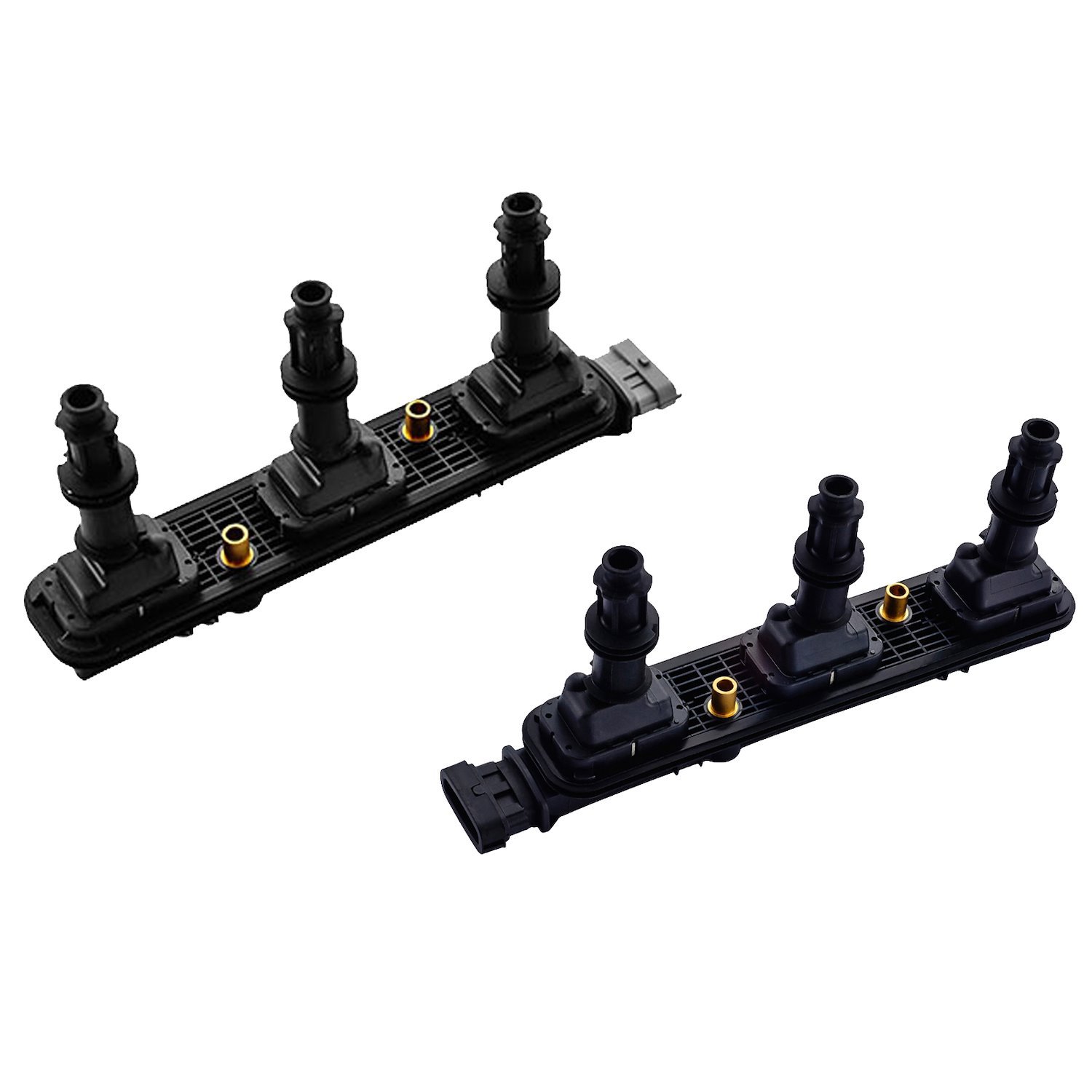 OE Replacement Ignition Coils for 1999-2004 Cadillac Catera CTS 3.0L 3.2L V6 [Black]