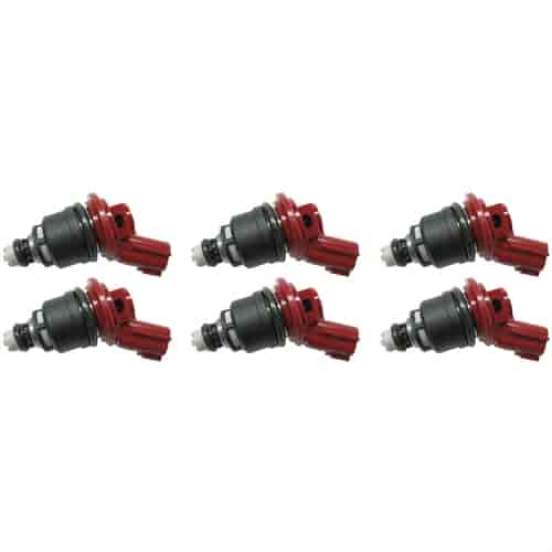 Fuel Injector Kit set of 6 52Ibs/Hr @ 43.5PSI High