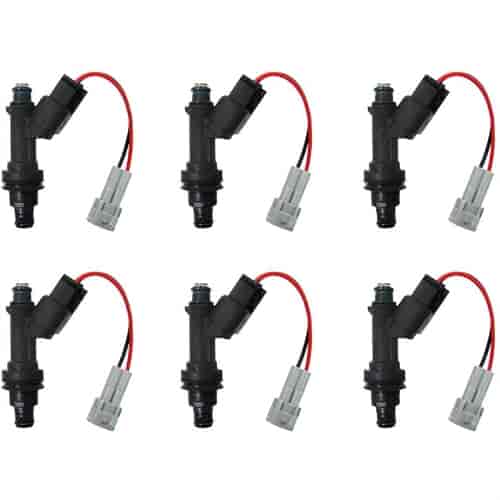 Fuel Injector Kit set of 6 62Ibs/Hr @