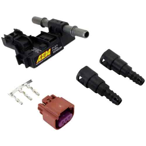 Flex Fuel Ethanol Content Barbed Sensor Kit Includes: 3/8" Barbed Adapter Fittings