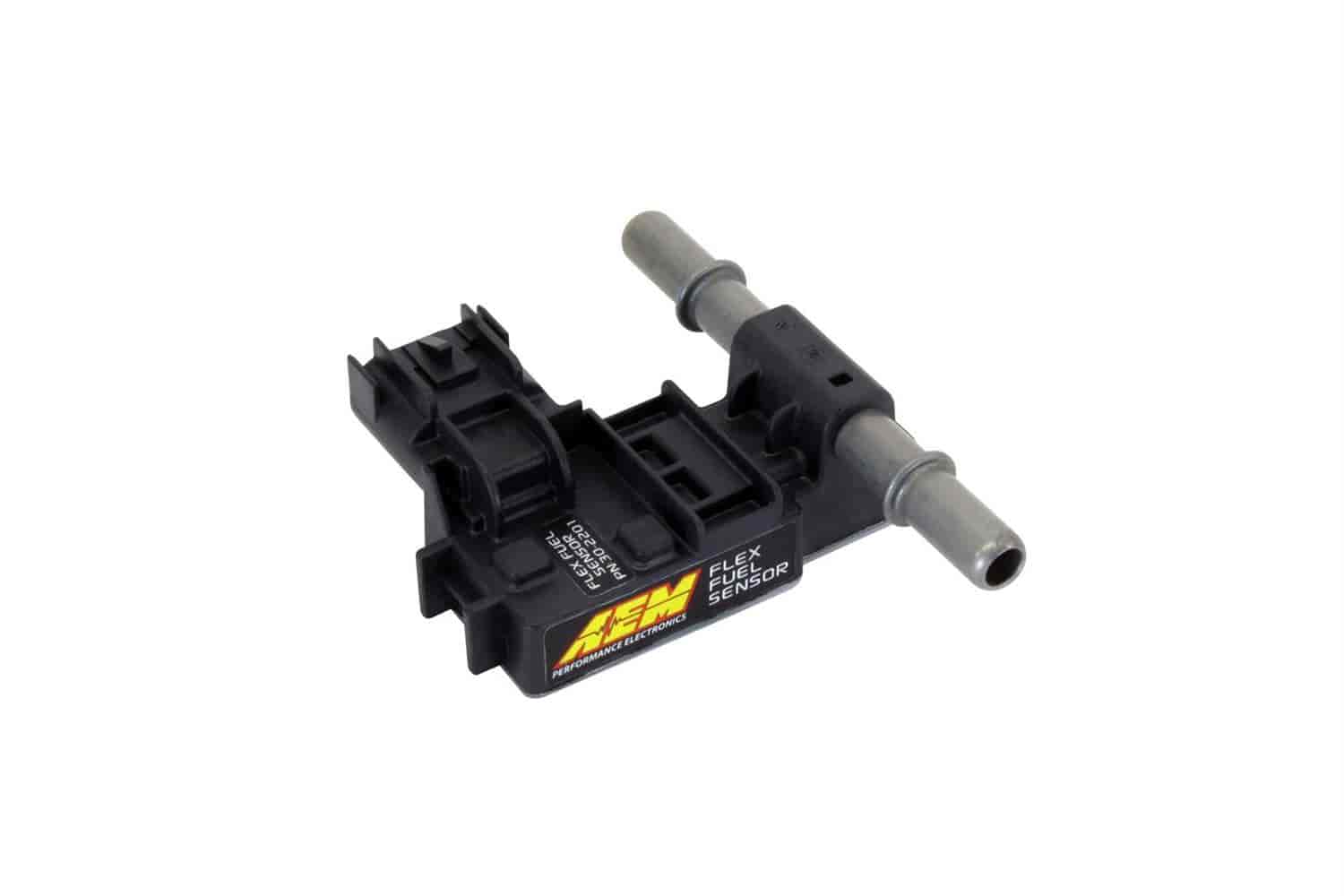 Flex Fuel Ethanol Content Sensor Kit Includes: -6 AN To 3/8" Adapter Fittings