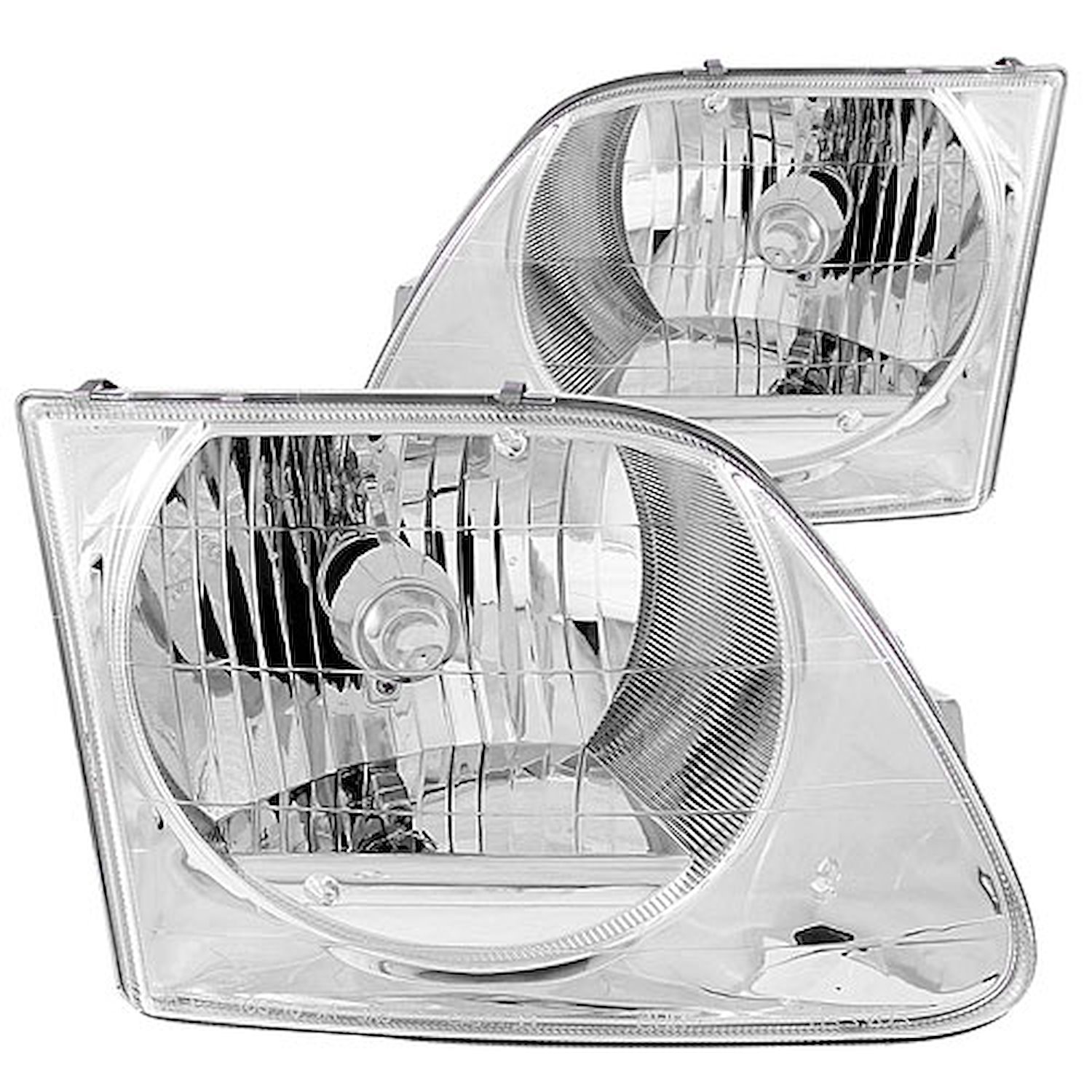 Chrome Housing Headlights 1997-2002 Ford F-150/Expedition