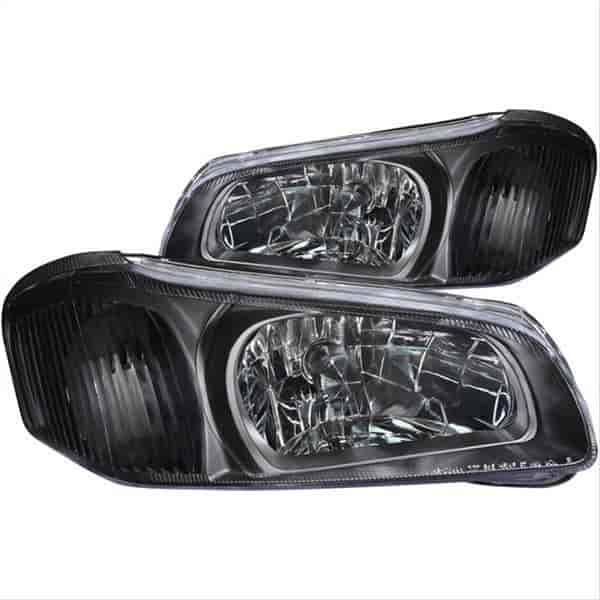Black Housing Headlights 2000-2003 for Nissan Maxima Headlights