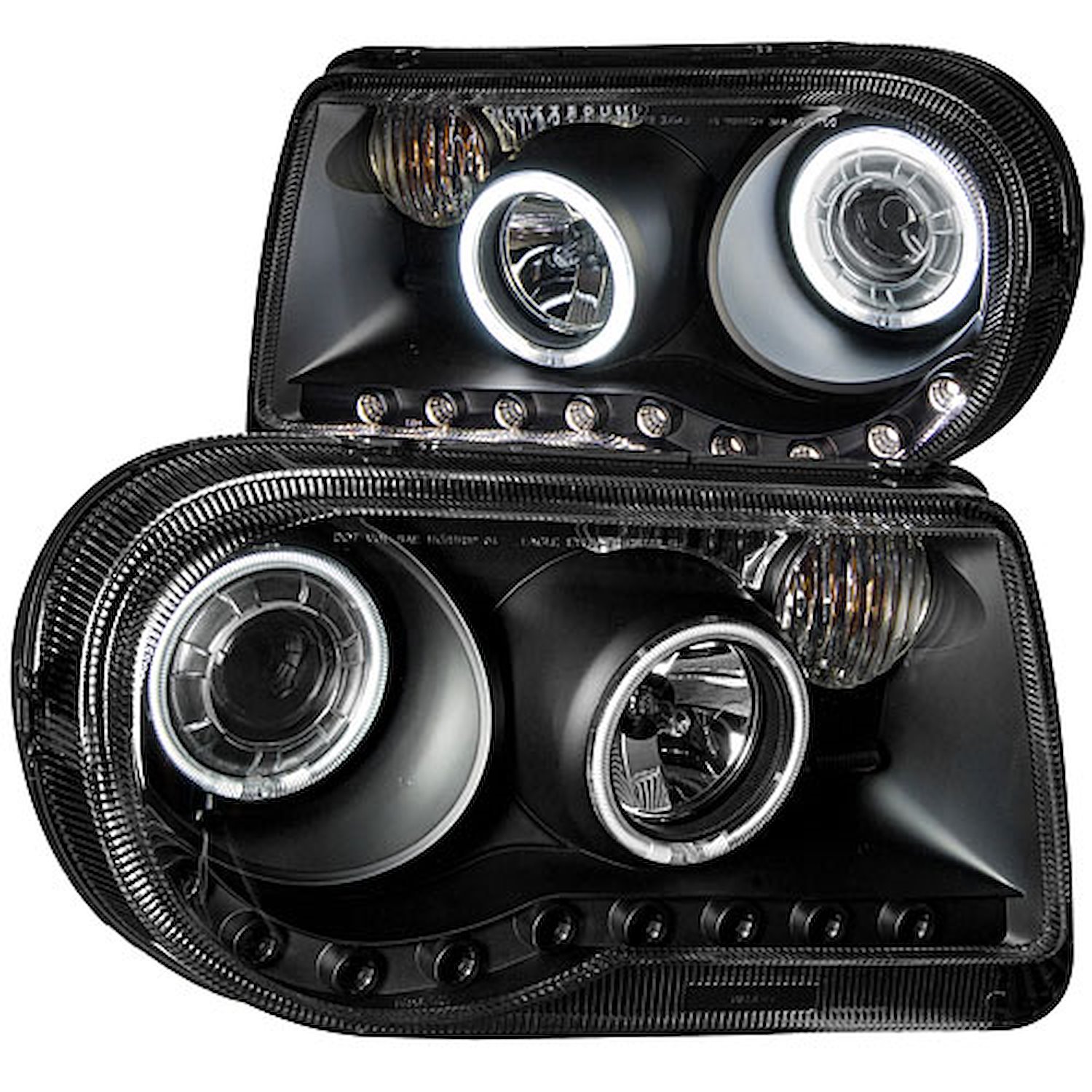 Black Housing Headlights 2005-2010 Chrysler 300C
