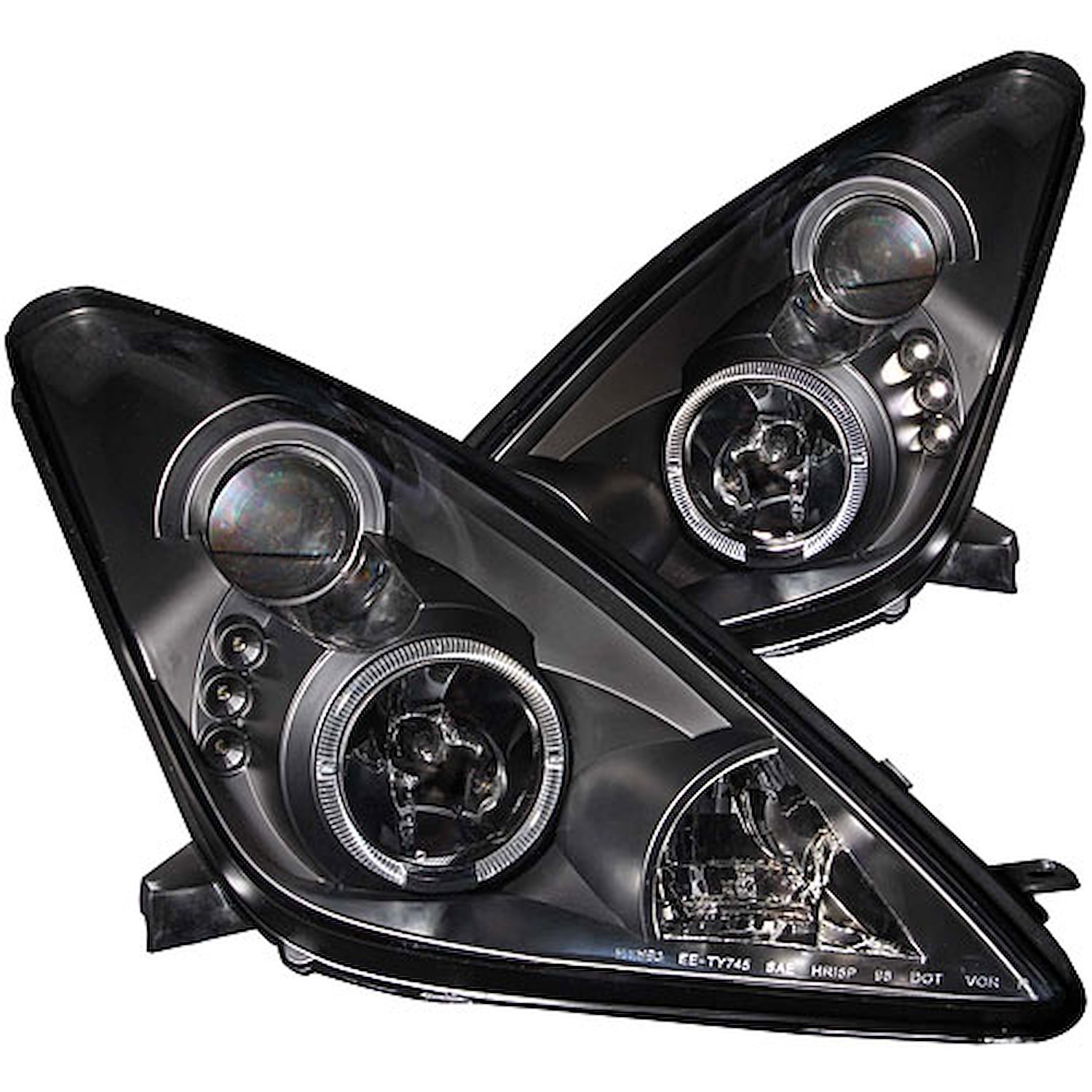 Black Housing Headlights 2000-2005 Toyota Celica