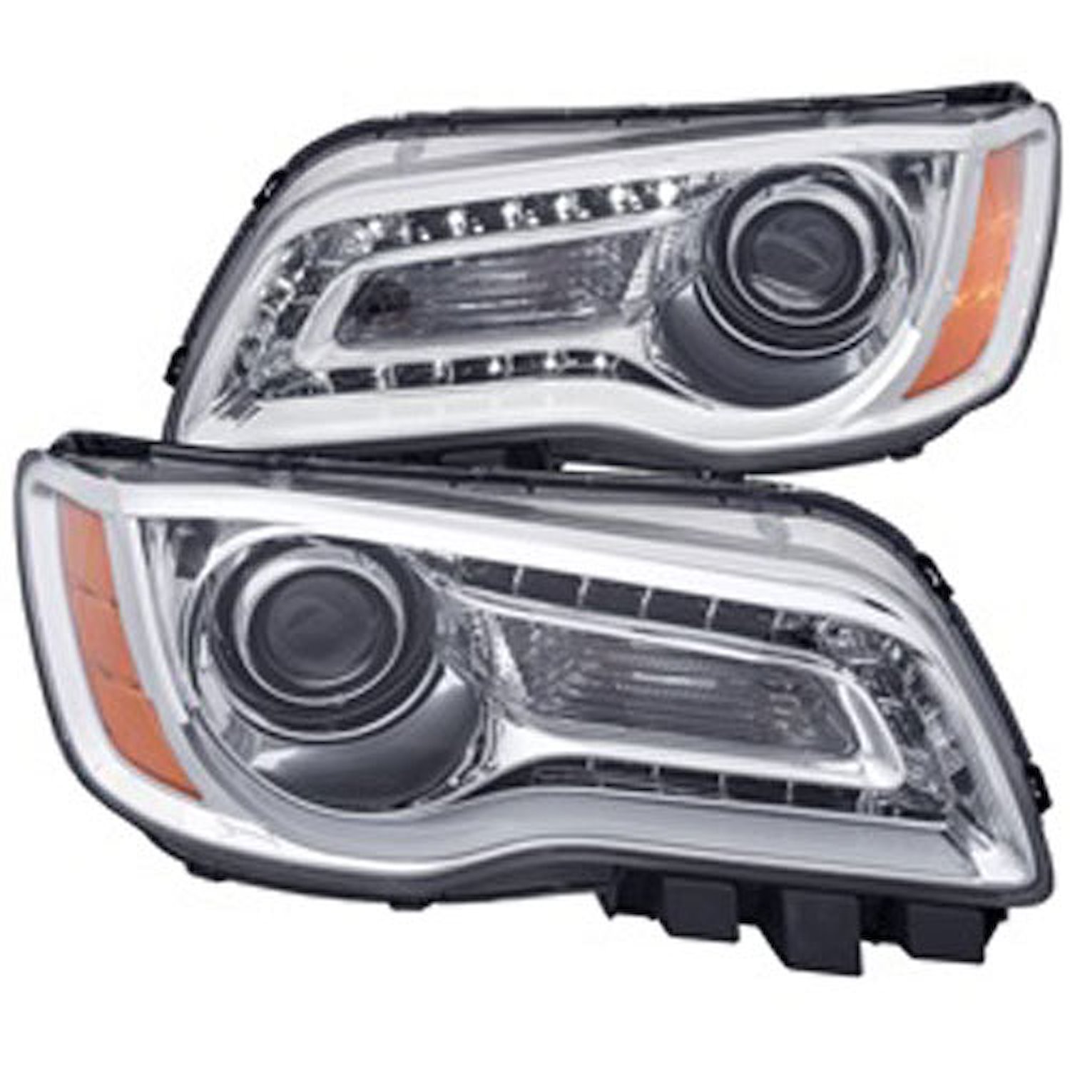 Chrome Housing Headlights 2011-2014 Chrysler 300