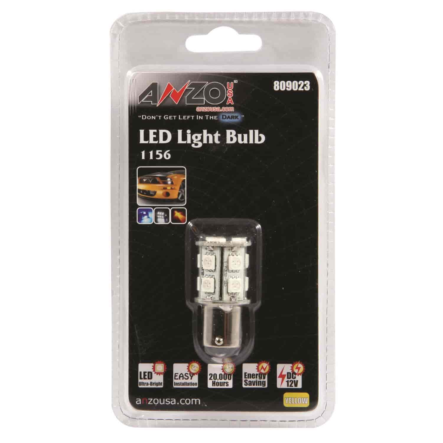 LED Universal Light Bulb 1156 Amber -13