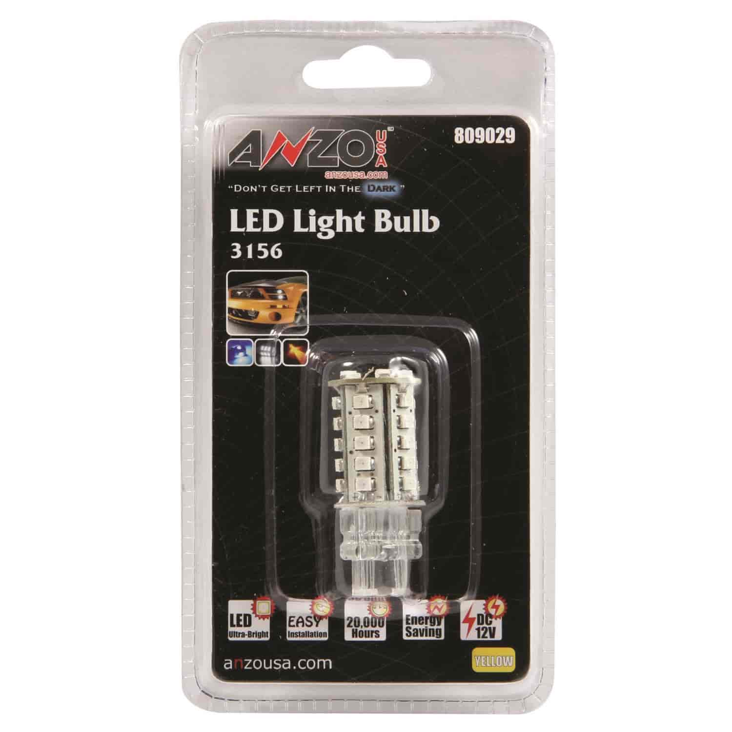 LED Universal Light Bulb 3156/3157 Amber