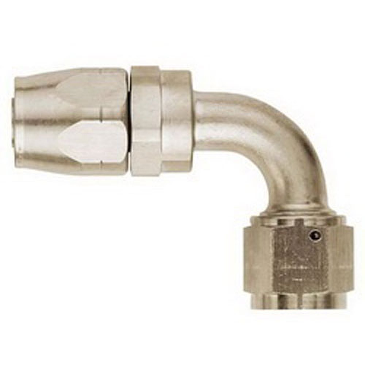 Aluminum Nickel-Plated Fitting -10AN Hose Size