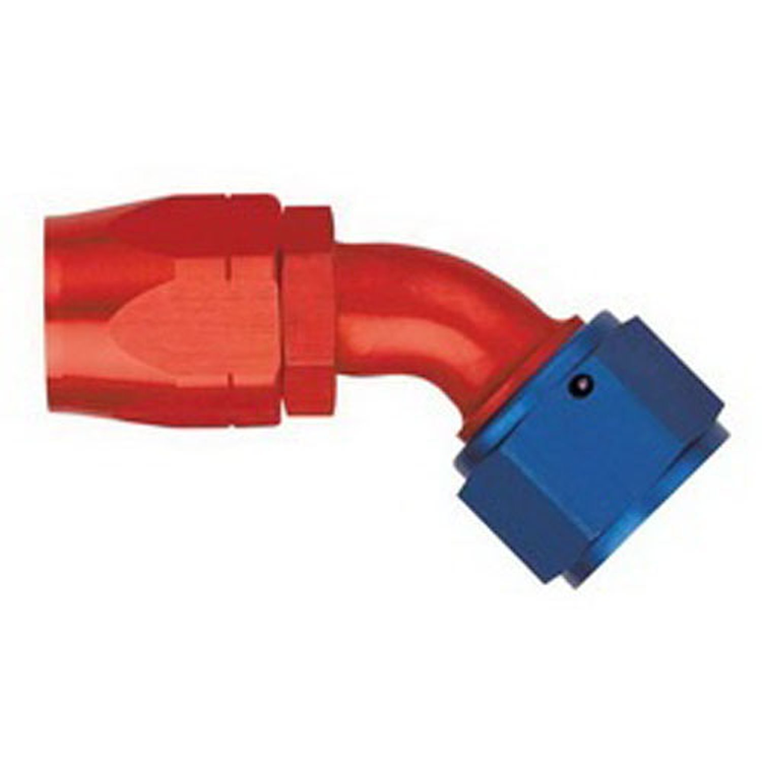 Aluminum Red/Blue Anodized Fitting -06AN Hose Size