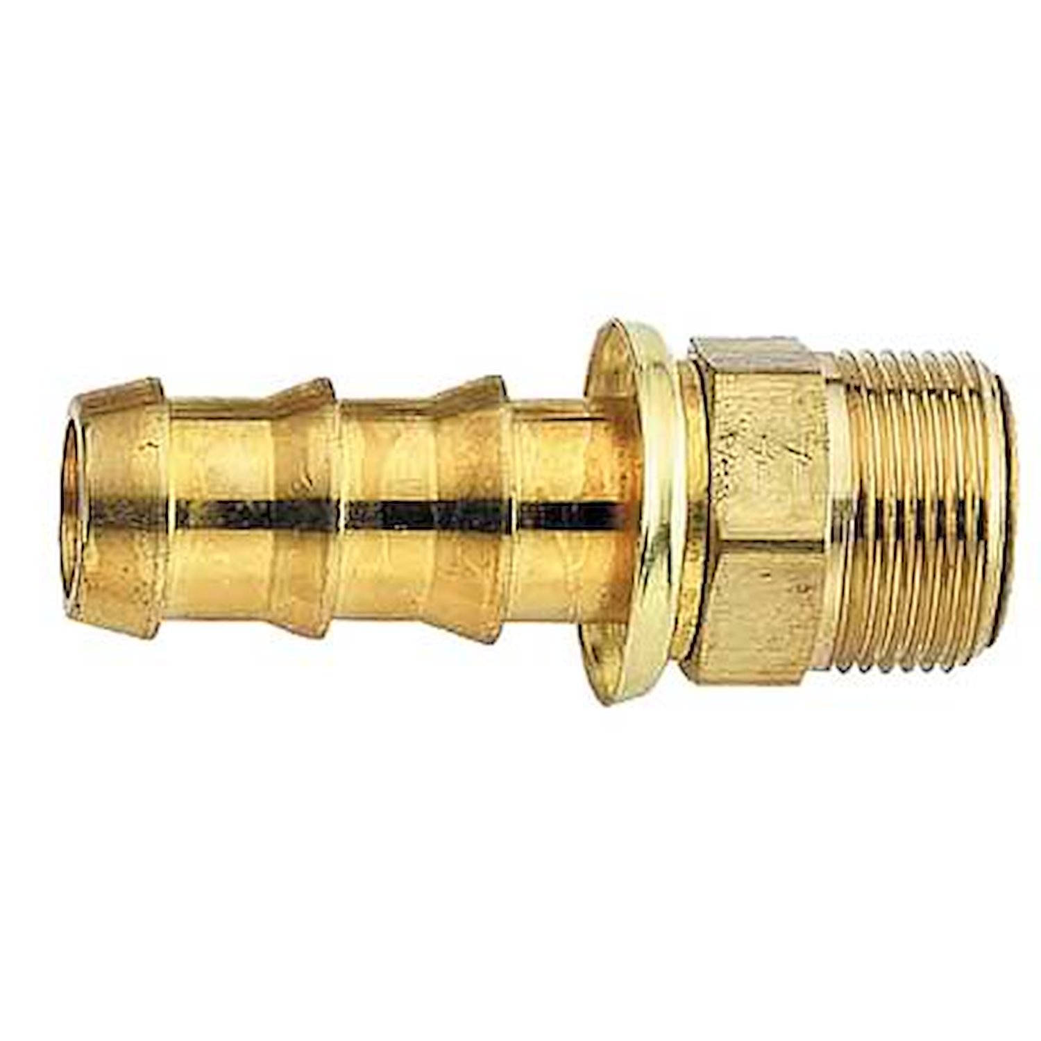 -04AN Hose Size Male Inverted Flare Straight Brass