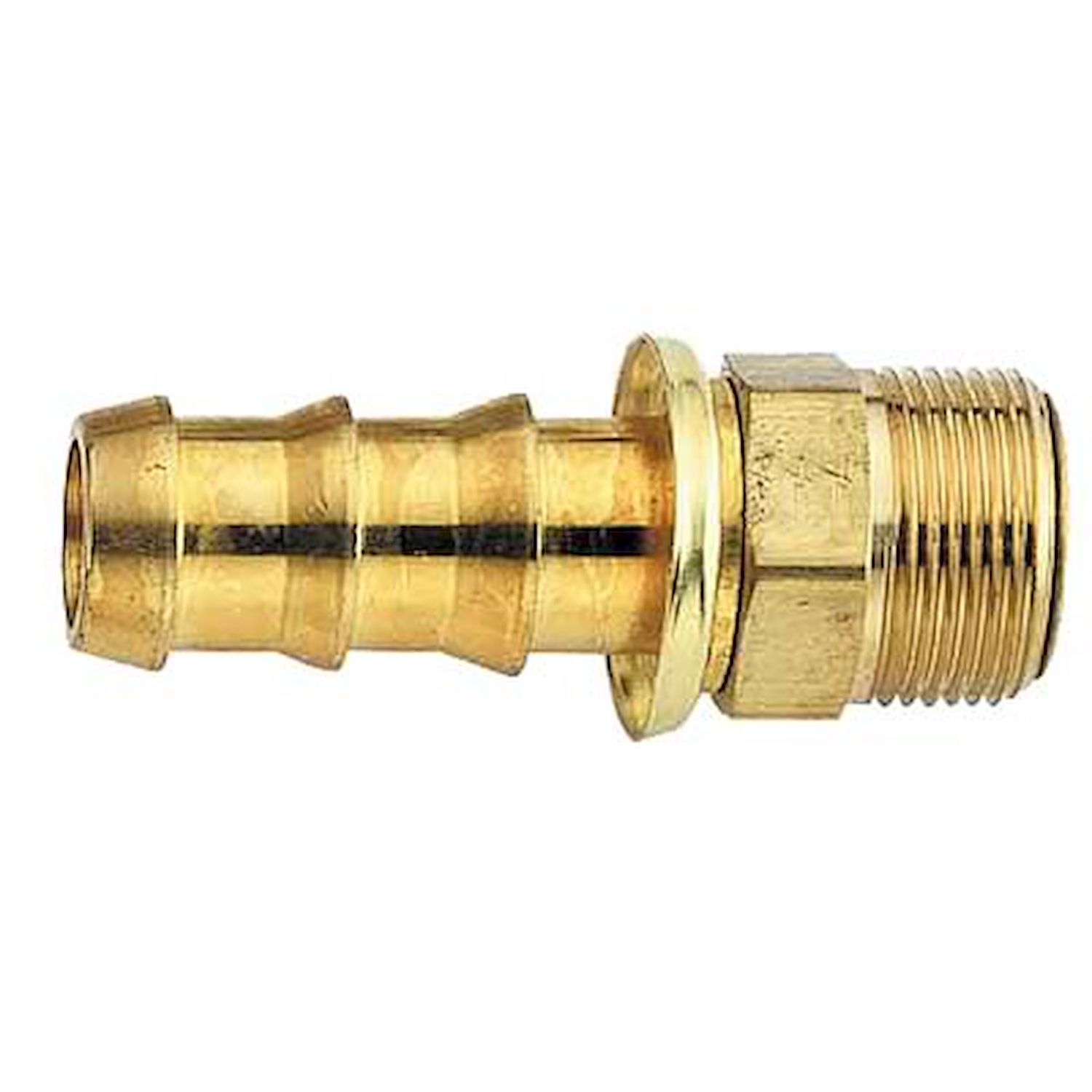 -08AN Hose Size Male Inverted Flare Straight Brass