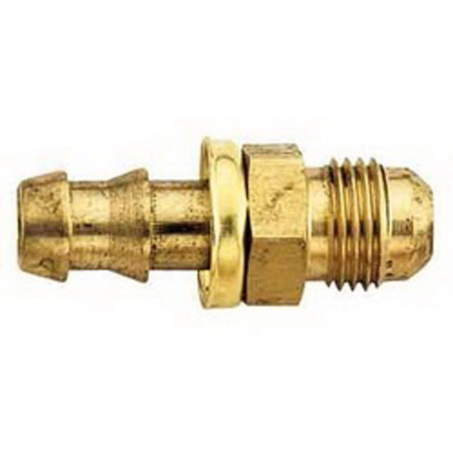 -04AN Hose Size Male Flare Straight Brass