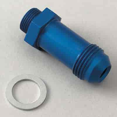 -08AN Hose Fitting Size For Demon Carbs Or Applications w/ 9/16-24 Threads And -08AN Male Swivel - Carburetor Adapter