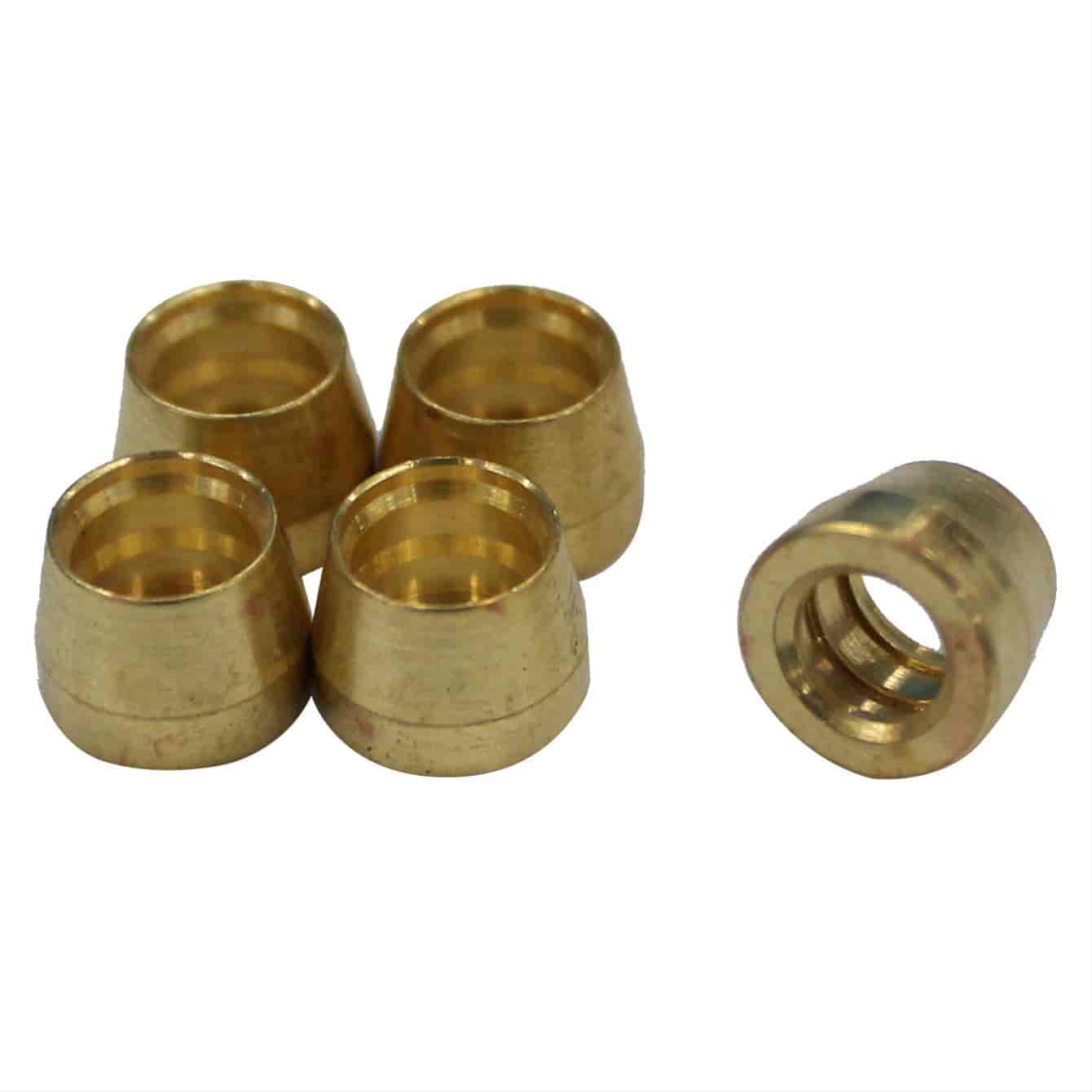 -04AN Hose Fitting Dash Size Brass - Replacement Sleeve