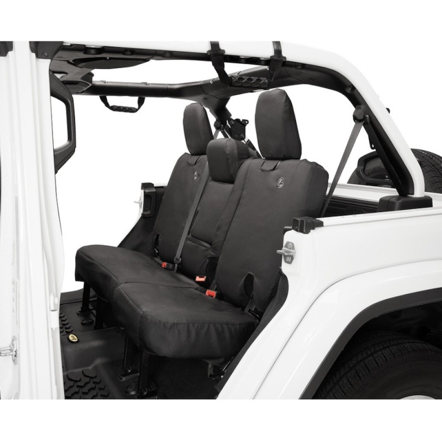 Seat Covers, Black Diamond, Fits Factory Seats w/Fold Down Arm Rests, Sold Individually,
