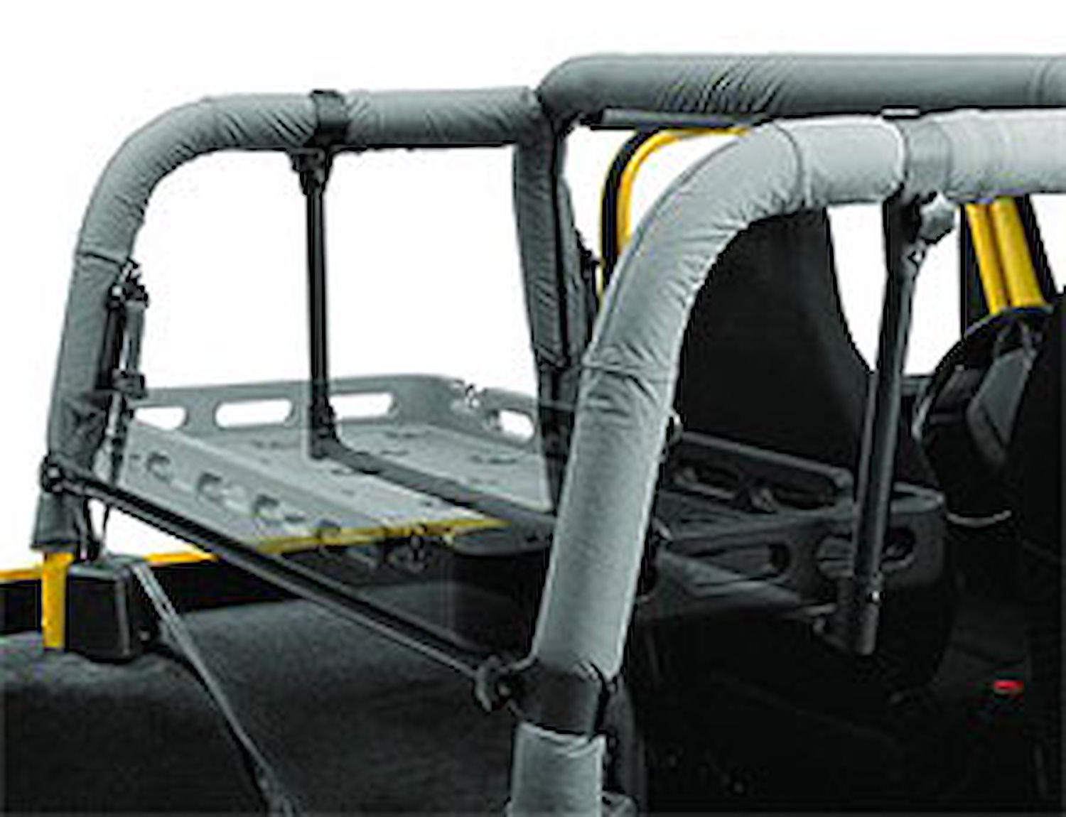 HighRock 4x4 Cargo Rack Bracket, Black, Inside, Hangs From Sport Bars Over Rear Seat Area, For Use w/PN[41444-01],