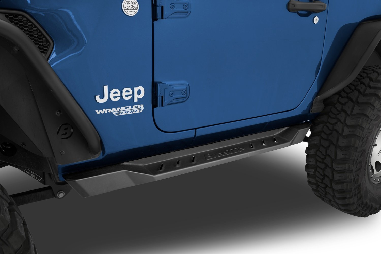 4497001 Granite Series Rock Rails for Jeep Wrangler JL 2-Door