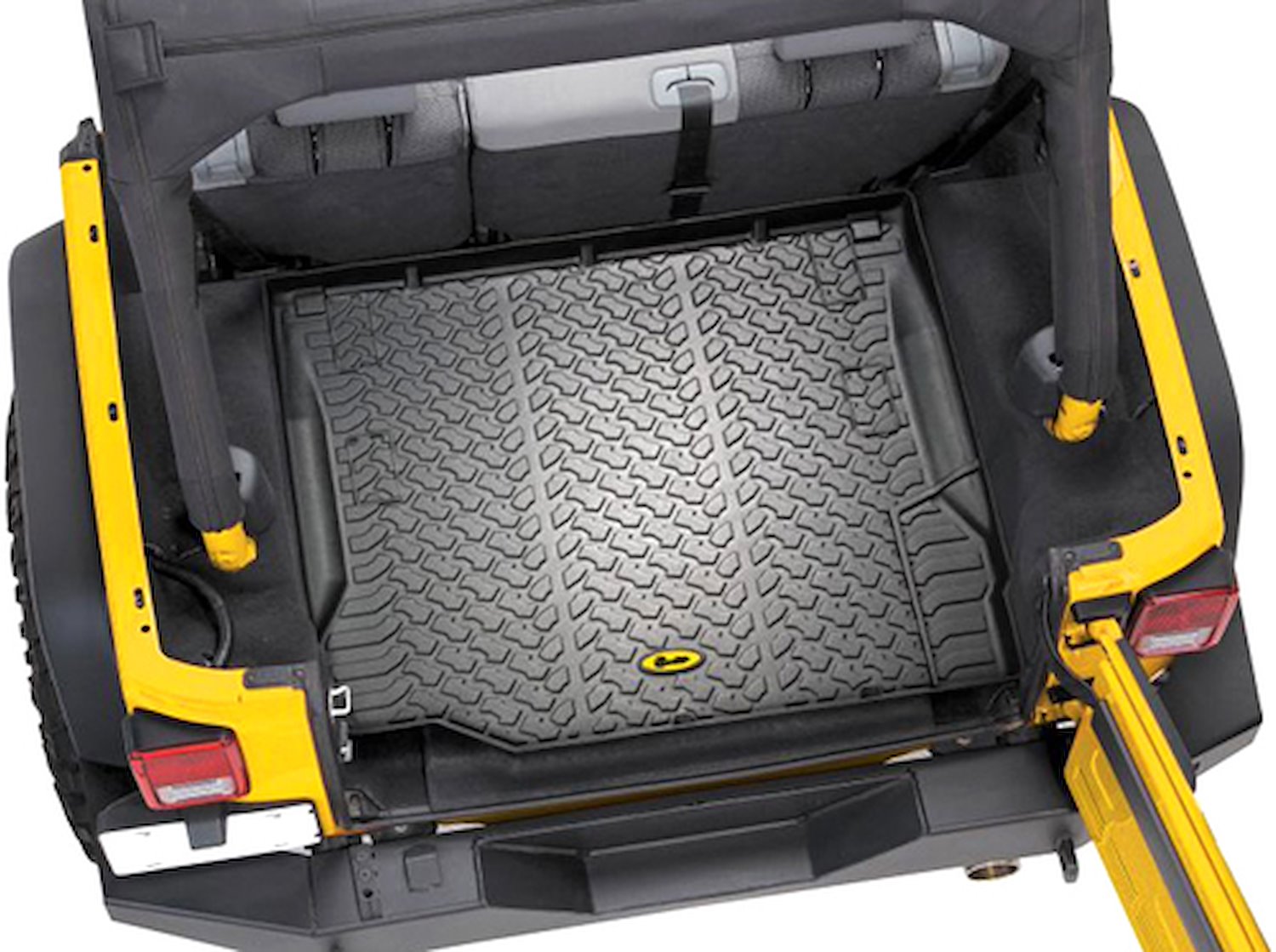 Cargo Liner, Black, 1 pc., Rear, Fits With Or With Out Factory Subwoofer, Sold As Individual Mat,
