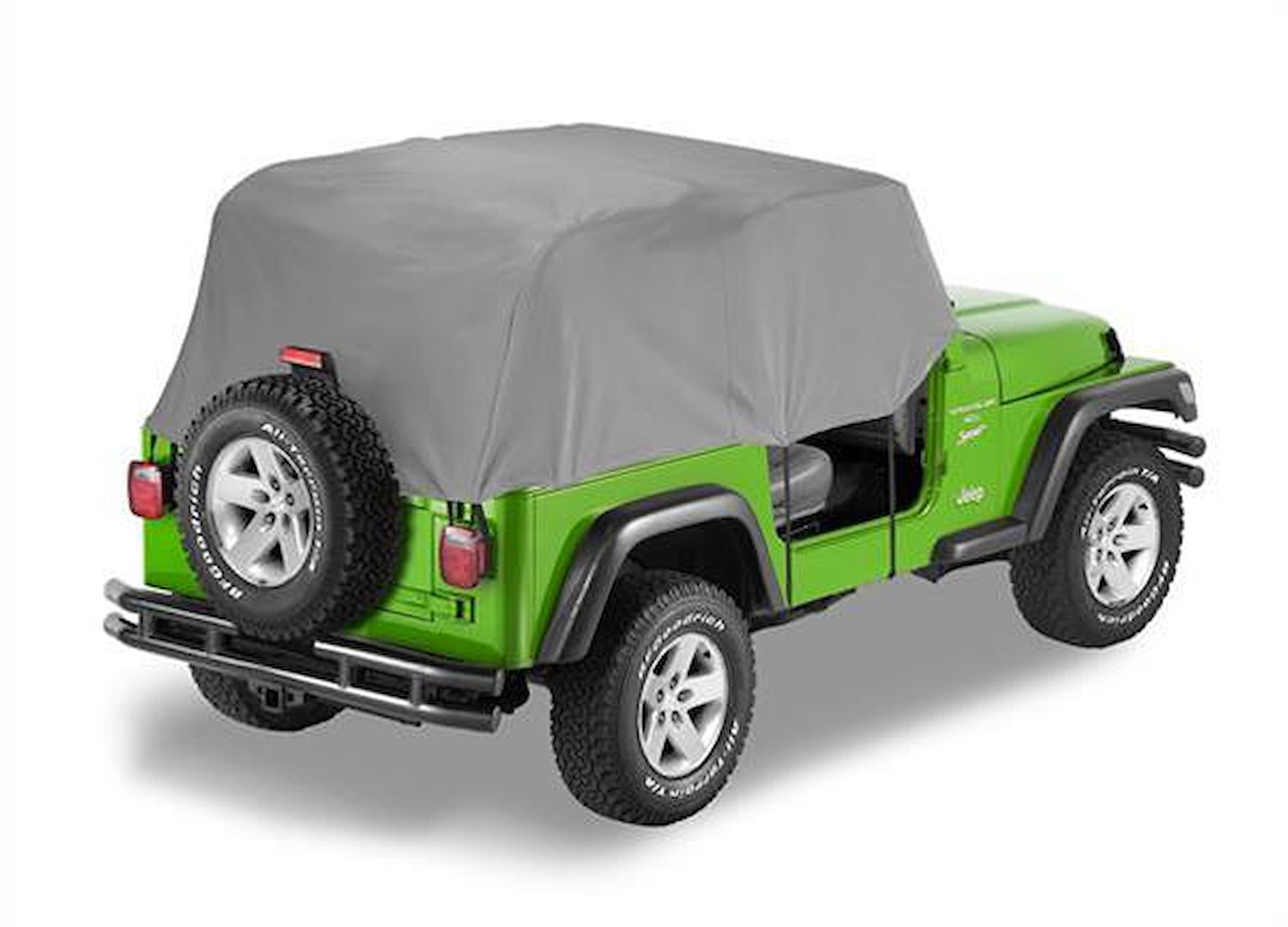 All Weather Trail Cover For Jeep, Charcoal, Incl.