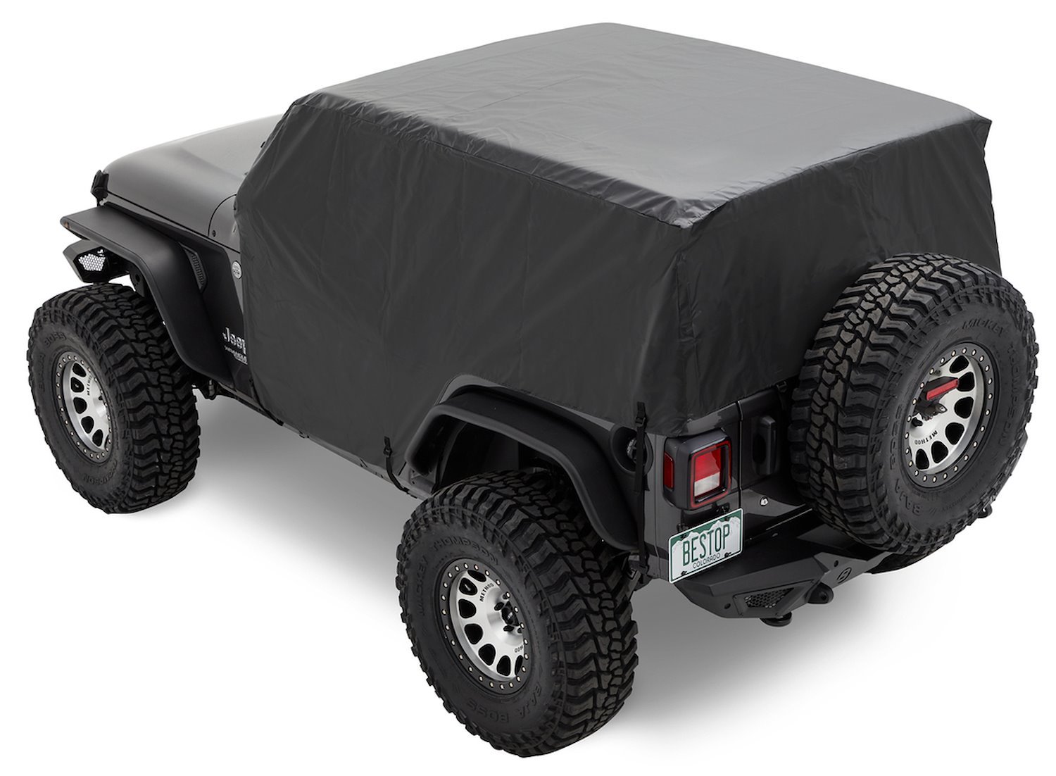 All Weather Trail Cover For Jeep, Black,