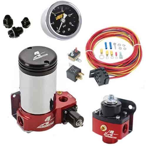 A2000 Fuel Pump Kit Includes: Aeromotive A2000 Drag Race Fuel Pump