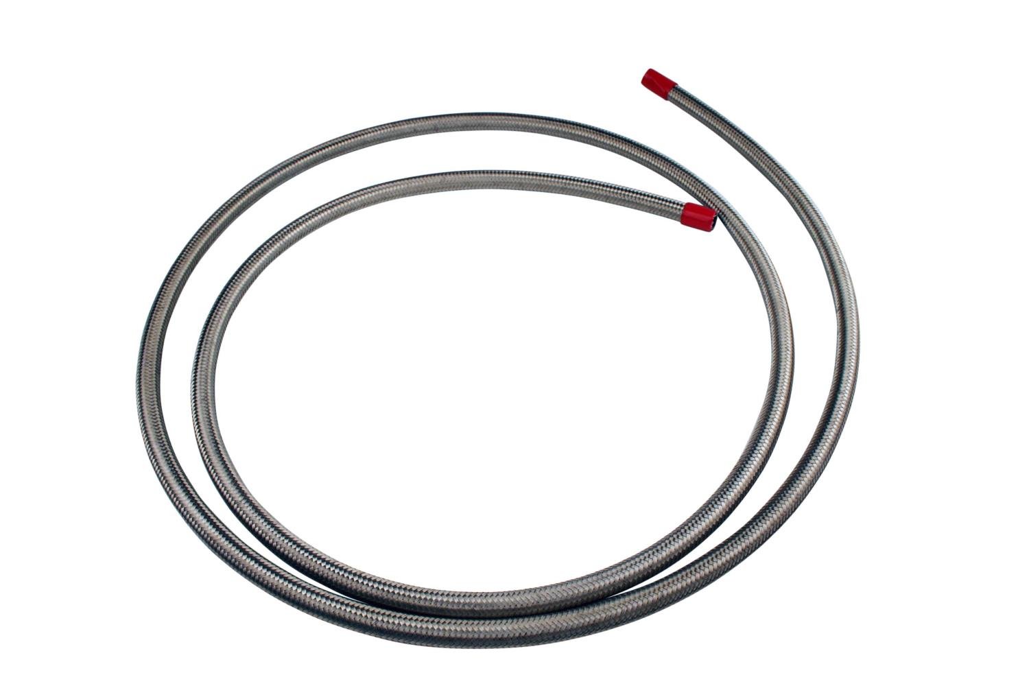 Braided Stainless Steel Fuel Hose -6AN x 8