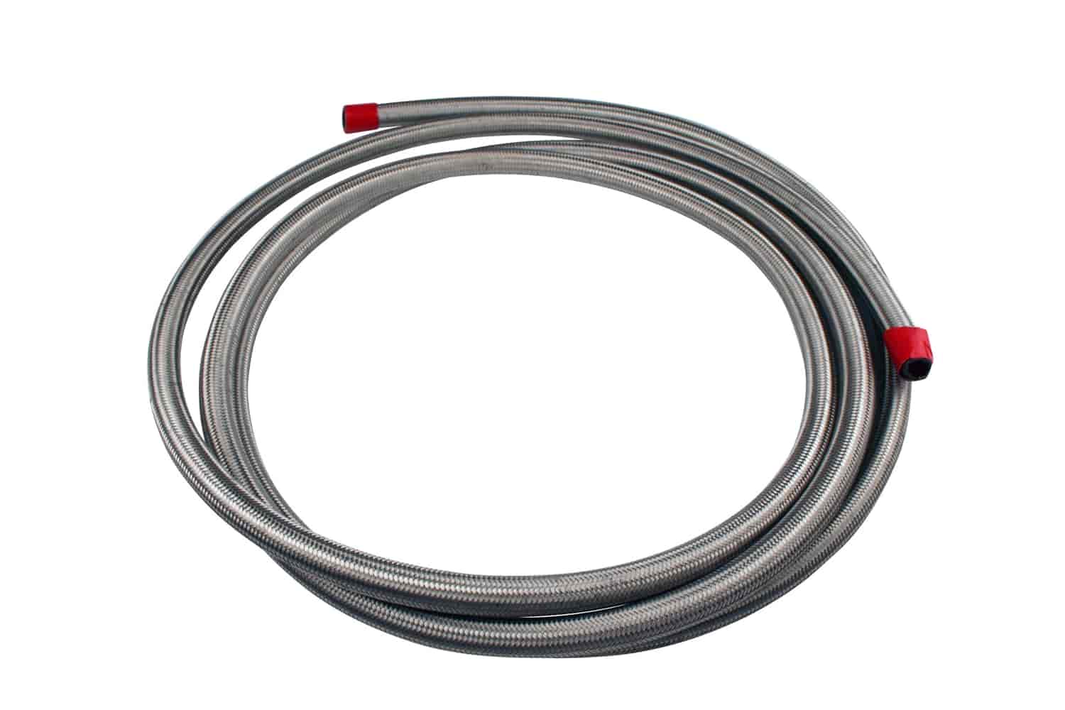 Braided Stainless Steel Fuel Hose -8AN x 12