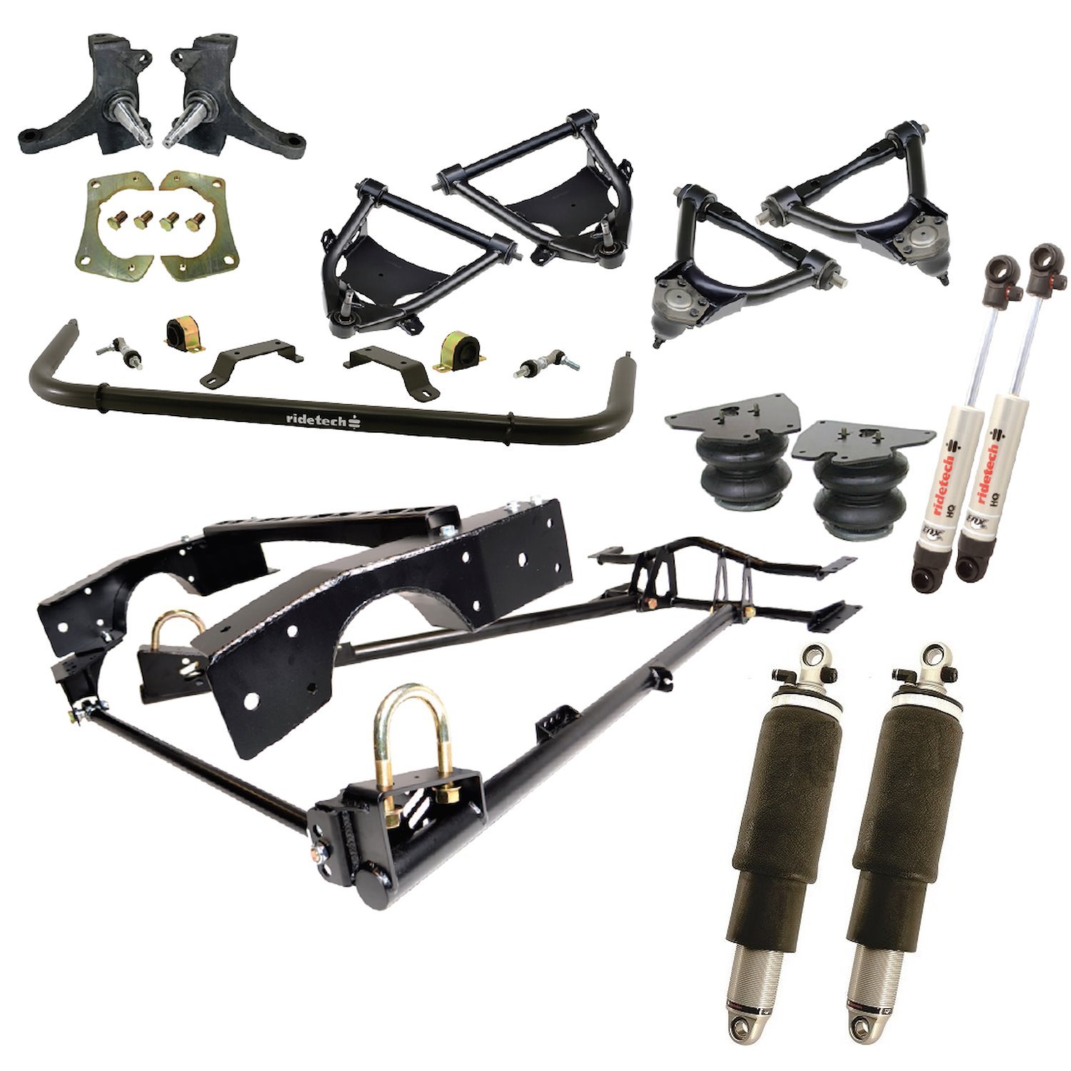 Complete Air Suspension System for 1971-1972 Chevy /