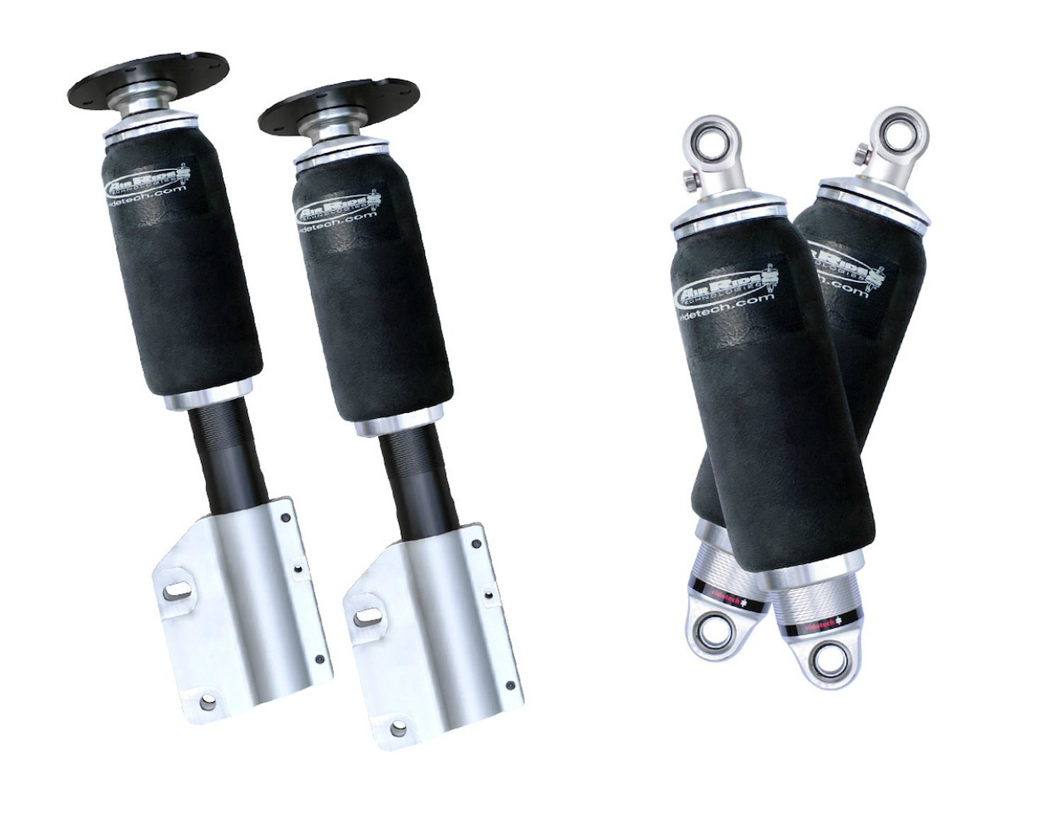 Air Suspension System for 05-14 Mustang. Includes HQ Series front Shockwaves and HQ Series rear Shoc