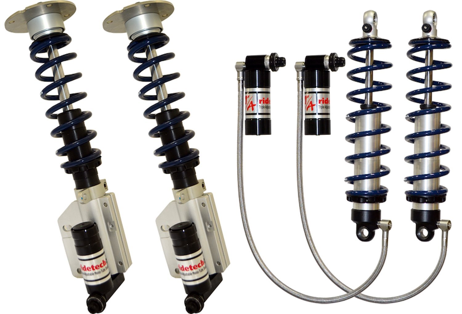 Level 3 CoilOver System for 2005-14 Mustang. Includes TQ Series front and rear CoilOvers.