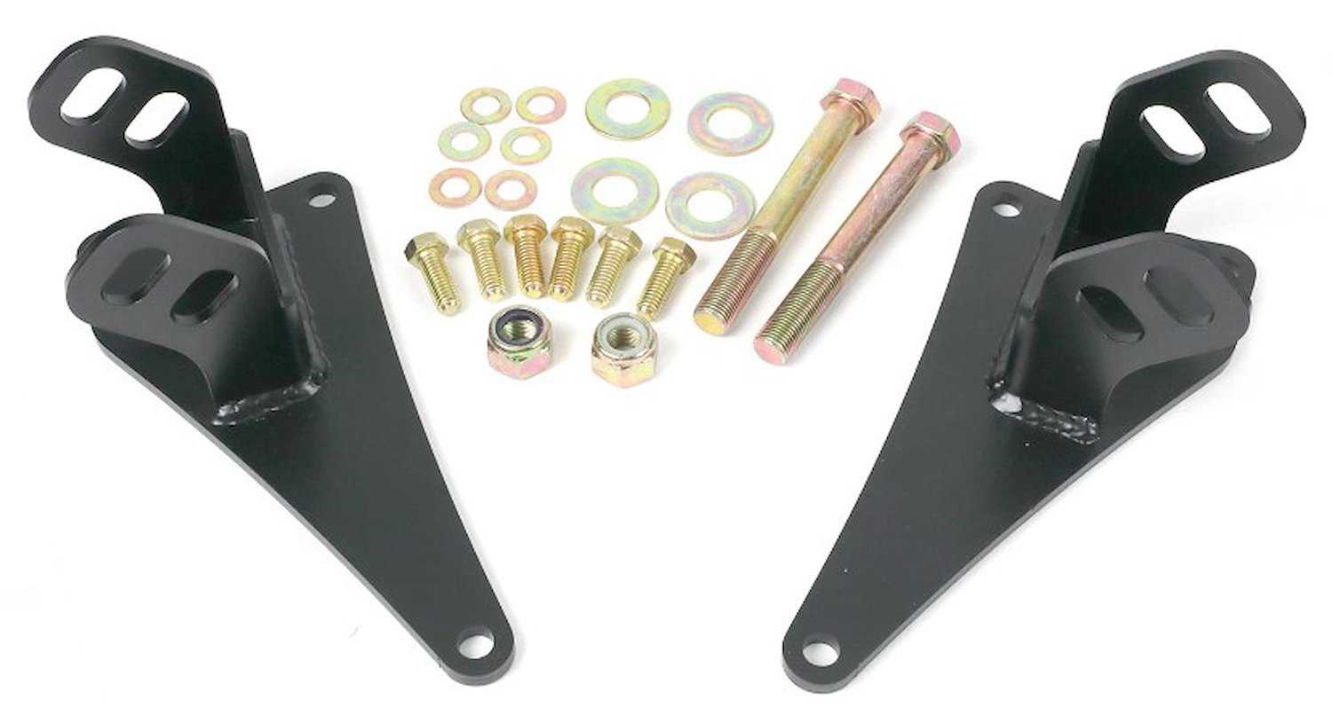 Ford Modular, Coyote Engine Mounts for 1965-1979 Ford F-100, F-150 Trucks 2WD w/Ridetech Front Suspension System