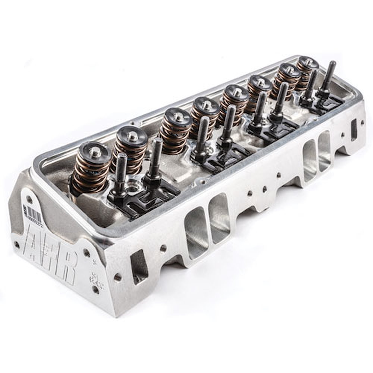 195cc Eliminator Street Aluminum Cylinder Heads SB-Chevy 1987-95 Cast Iron Head Engines with 72° Center Intake Bolt Angle