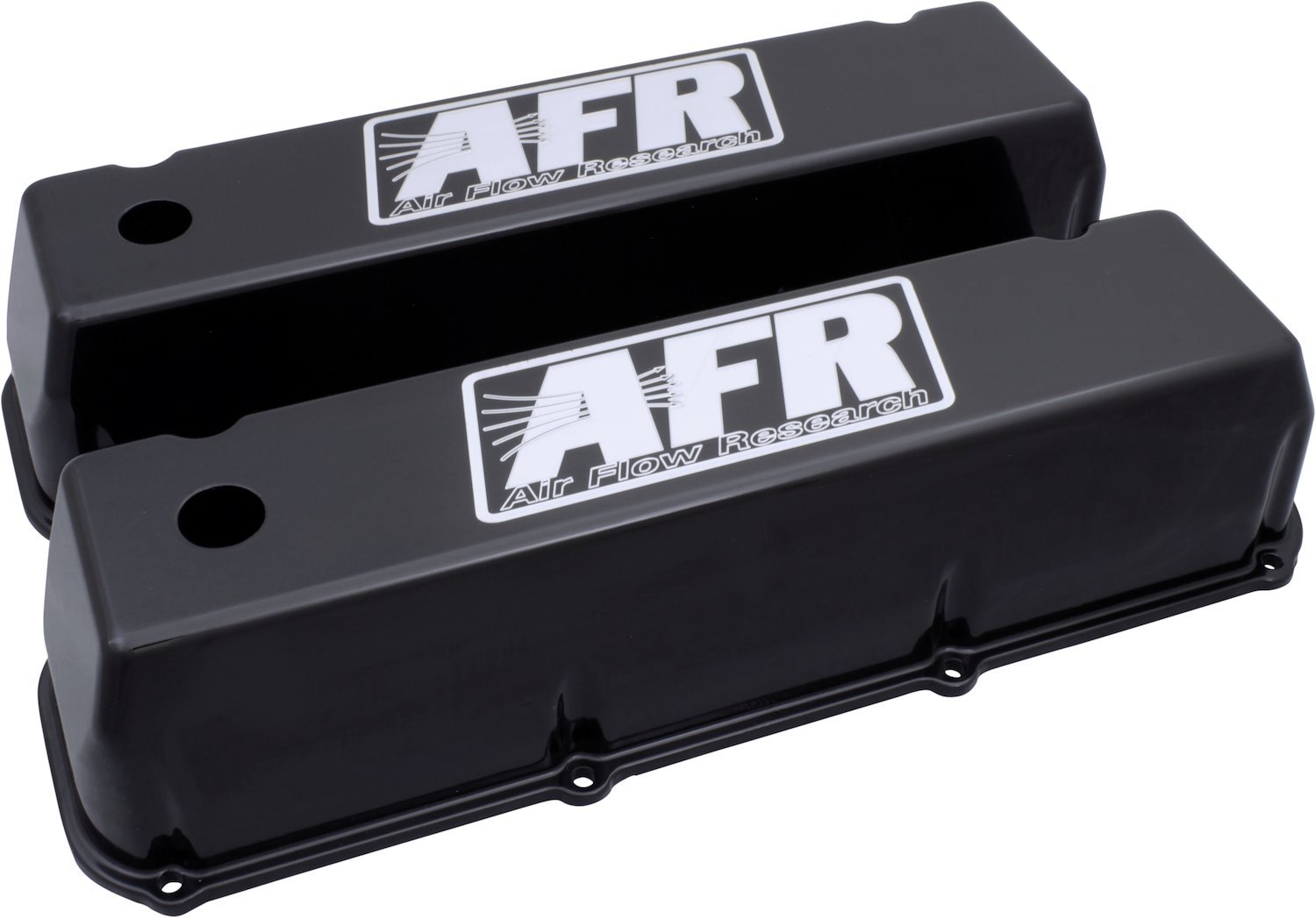 Cast Aluminum Standard Height Valve Covers for Big Block Ford [Black]