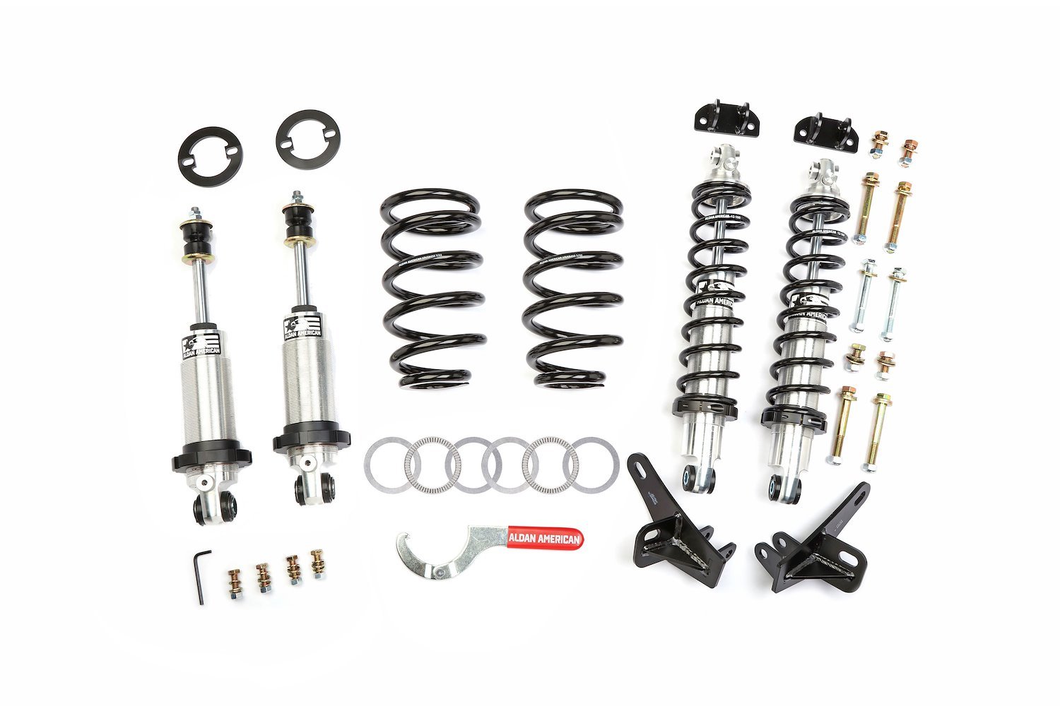 300337 Road Comp Single-Adjustable Front/Rear Coilover Conversion Kit for 1978-1988 GM G-Body Small Block [22-24 in. Wheels]