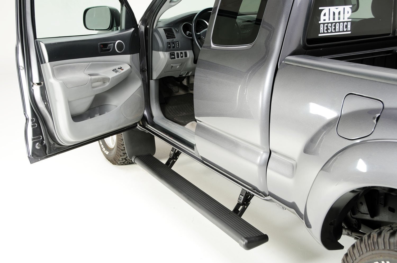 75142-01A PowerStep Automatic Running Boards, Fits 2005-2015 Toyota Tacoma, Double Cab