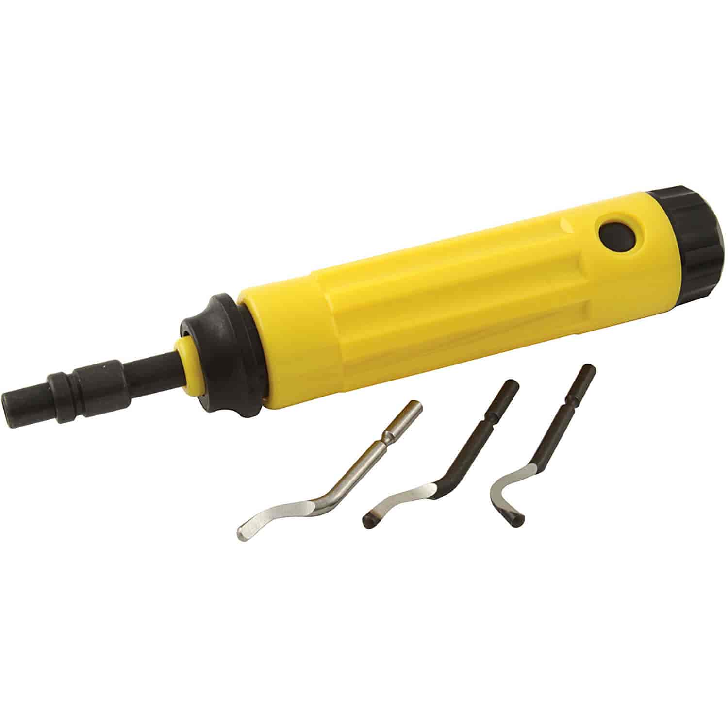 Deburring Tool Includes: (1) Handle